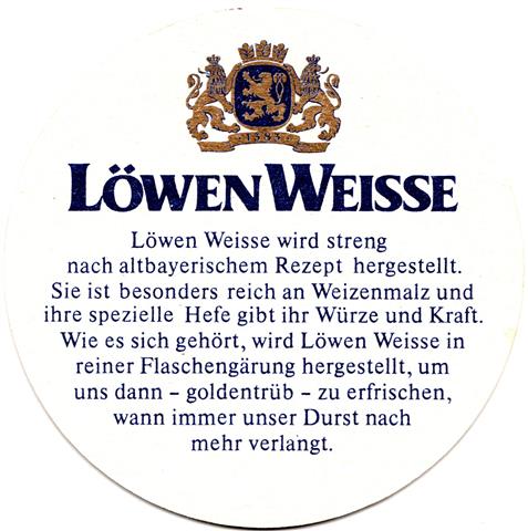 mnchen m-by lwen rund 2a (215-wird streng-blaugold) 